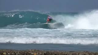 Surfing Kandooma Right Maldives  June 2016 [upl. by Llebana]