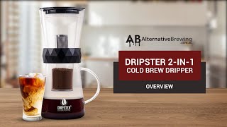 Dripster 2 in 1 Cold Brew Dripper Review amp How To [upl. by Eldnik]