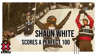 SHAUN WHITE Perfect 100 Score  World of X Games [upl. by Fischer]