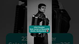 My October 2024 is Swiss 🇨🇭 accordion concert music switzerland classical chambermusic tour [upl. by Dao]