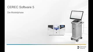 CEREC Software 5 Die Modellphase [upl. by Naaitsirhc]