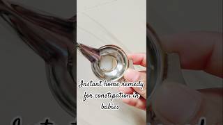 Home remedy for constipation in babies 👍👍 subscribe for more such videos 🙏🙏 [upl. by Ileyan105]