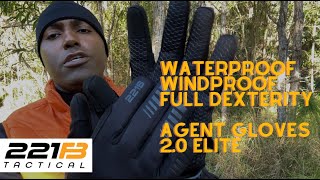 Waterproof Full Dexterity Thermal Winter Gloves  Thin and Touch Screen Ready 221B Tactical [upl. by Neelra]