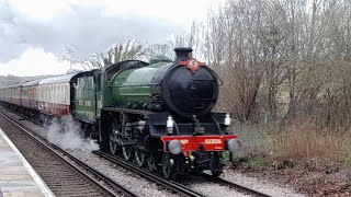 Mayflower 61306 Steam Locomotive Passing Through Sturry Station Working The 1Z50 Charter 1423 [upl. by Rudich]