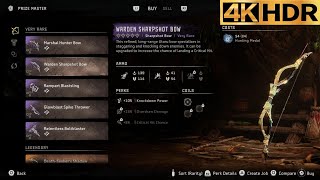 Horizon Forbidden West  FORGEFALL Sharpshot Bow I Legendary [upl. by Eelitan]