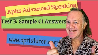 Aptis ESOL Advanced Speaking Practice Test 3 with answers at C1 level [upl. by Dora]