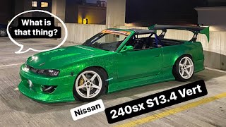 240sx S134 Vert Assembly [upl. by Nwahsiek181]