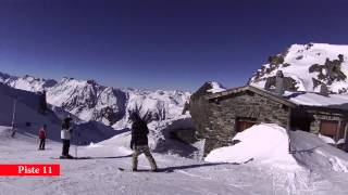 Skiing Ischgl Austria Piste 11 [upl. by Auhsoj]