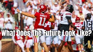 OU football  Oklahoma Sooners Head Coach Gives An Update On Jackson Arnolds Future [upl. by Drus]