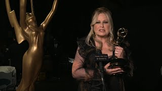 Jennifer Coolidge 75th Emmy Awards Thank You Cam [upl. by Aimekahs189]