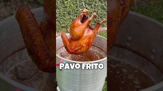 Como preparar un pavo frito [upl. by Trebo]