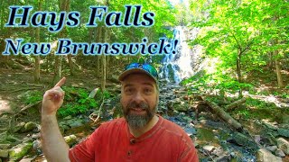 Hiking Maliseet Trail and Finding Hays Falls [upl. by Nevaj]