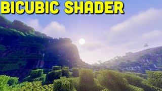 NEW Minecraft Bedrock BICUBIC SHADER Dynamic Shadows amp Sun Rays [upl. by Carrnan]