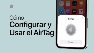 Cómo configurar y usar el AirTag  Soporte técnico de Apple [upl. by Linehan]