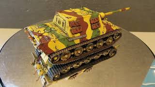 Trumpeter 172 SdKfz 186 Jagdtiger Complete Build [upl. by Nah]