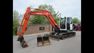 KUBOTA KX080 3 [upl. by Gayla410]