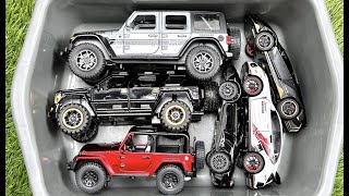 Box Full of Cars Supra mk5 Bmw Suzuki Jimny Kia Mclaren Range Rover Toyota [upl. by Imarej]