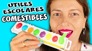 10 MANUALIDADES para Septiembre de UTILESESCOLARES COMESTIBLES  Manualidades aPasos [upl. by Icyac]