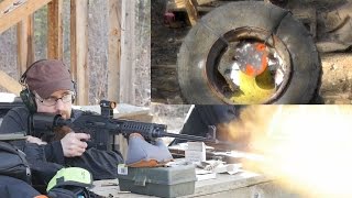 Review Brinell 500 steel shooting target AR500 equivalent [upl. by Galven962]