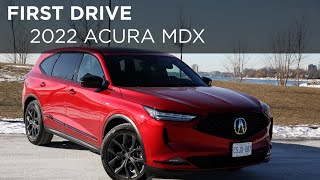 2022 Acura MDX  First Drive  Drivingca [upl. by Kcirttap]