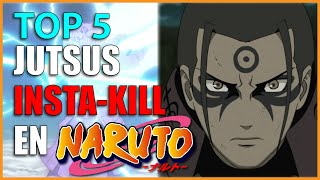 Top 5 Jutsus que son “Insta Kill” en Naruto [upl. by Tnomed]