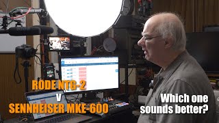 Rode NTG2 v Sennheiser MKE600  which mic sounds better [upl. by Isleen759]