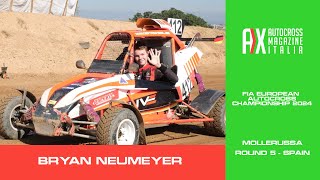 Bryan Neumeyer  MOLLERUSSA Spain 2024  FIA XC JUNIOR CROSSCAR AUTOCROSS CHAMPIONSHIP  LAST ROUND [upl. by Jud]