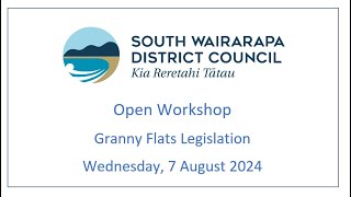 Granny Flat Legislation Workshop 7 August 2024 [upl. by Dor739]