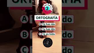 gramáticaespañol quiz culturageneral español clases preguntasculturales testdeortografía [upl. by Ahsitul951]