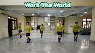 Work the World Line Dance [upl. by Nnylsor]