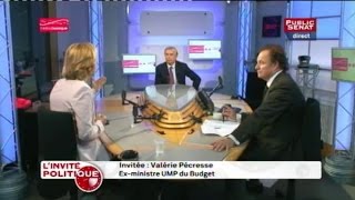 Valérie Pécresse  Linvité politique 18092012 [upl. by Lydell]