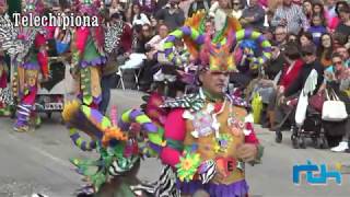 Cabalgata del carnaval de Chipiona 2018 Telechipiona [upl. by Eiser]