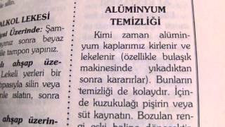 Aliminyum temizliği nasıl yapılır [upl. by Camel]