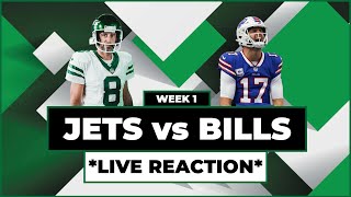 Jets vs Bills WEEK 1 LIVE WATCHALONG [upl. by Sillyrama]