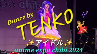 【anime expo chibi 2024】✨️IDOL✨️💃Dance by TENKO💃 [upl. by Roselin]