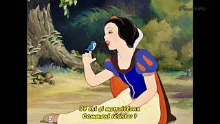 Blanche Neige  quotun jour mon prince viendraquot  lyricsparoles [upl. by Auqcinahs]