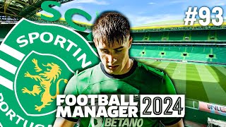 ADEUS FRESNEDA  SPORTING CP  EP93  FOOTBALL MANAGER 2024 [upl. by Nitsraek]