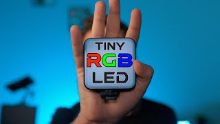 Tiny RGB LED under 25  W64RGB Review [upl. by Lerrehs]