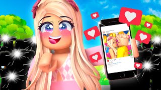 I BECAME SOCIAL MEDIA FAMOUS IN ROBLOX BROOKHAVEN [upl. by Celin]