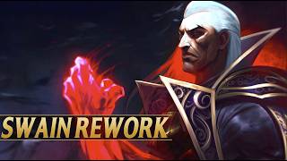 SWAIN REWORK 2024 NEW ABILITIES CHANGES PREVIEW  League of Legends [upl. by Burkhardt]