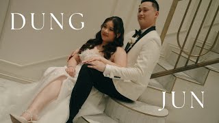 Dung amp Juns Wedding at The Highline Venue Sydney  Cinematic Wedding Video Trailer [upl. by Loss]