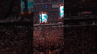 Stadium wave while waiting for Metallica M72 tour 90124 in Seattle at Lumen Field [upl. by Bander]