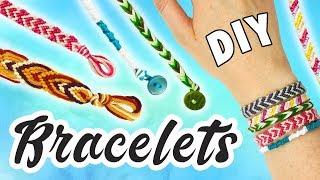 DIY BRACELETS TRESSÉS DEBUTANTS [upl. by Eey]