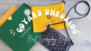 Goyard Unboxing  Plumet Crossbody Bag  What Fits Inside [upl. by Nameerf103]