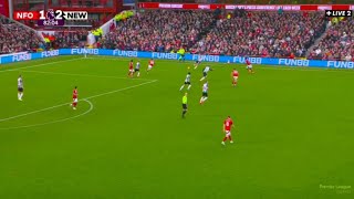 Harvey Barnes Goal Nottm Forest Vs Newcastle United 13 All Goals Analysis amp Extended Highlights [upl. by Amehsat776]