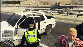 31 Cykel på motorvägen svensk polis LSPDFR Svenska [upl. by Iv]