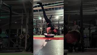 Cool reaction at the end😂🔥calisthenics [upl. by Htezzil]