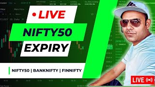 🔴 Nifty live trading  nifty expiry day strategy 22 Feb  tradinghqs [upl. by Nisior]