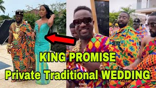 BREAKING KING PROMISE BEAUTIFUL PRVATE WEDDING AS SARKODIE AND MORE CELEBS STORM VENUE🔥 [upl. by Castorina]