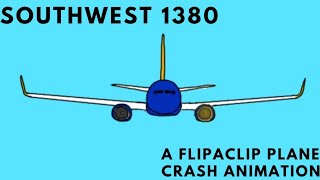 Southwest 1380 Flipaclip animation [upl. by Emirak]